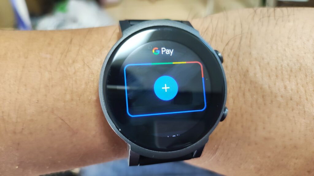 Tic watch E3 のGoogle pay対応